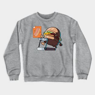 Run Burger Run Crewneck Sweatshirt